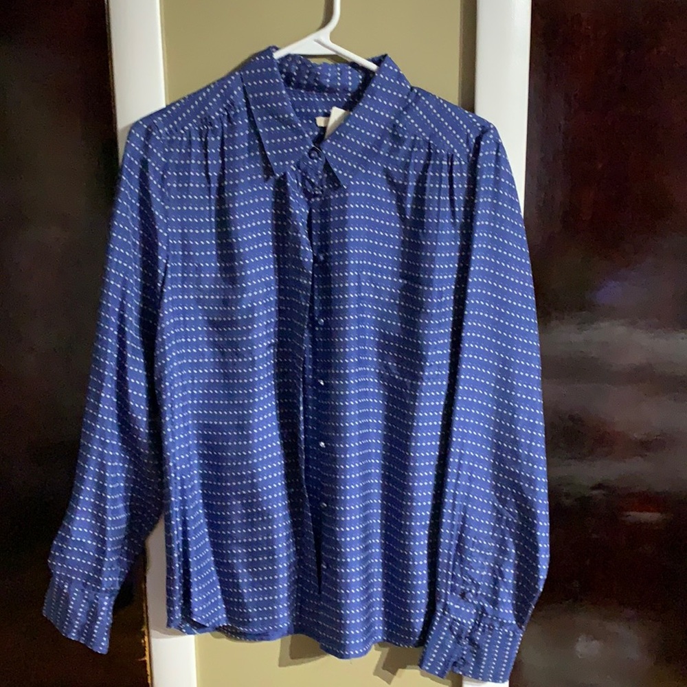 JCrew Silk Top